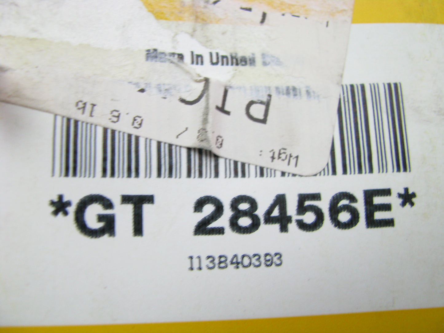 Alliance GT28456E Accessory Drive Belt - 0.775'' X 45.91'' - 36 Degree, TR28454