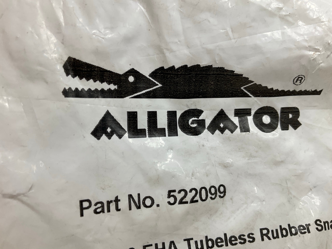 Alligator 522099 Tubeless Rubber Snap-In Valve W/Chrome Sleeve TR413, Box Of 50