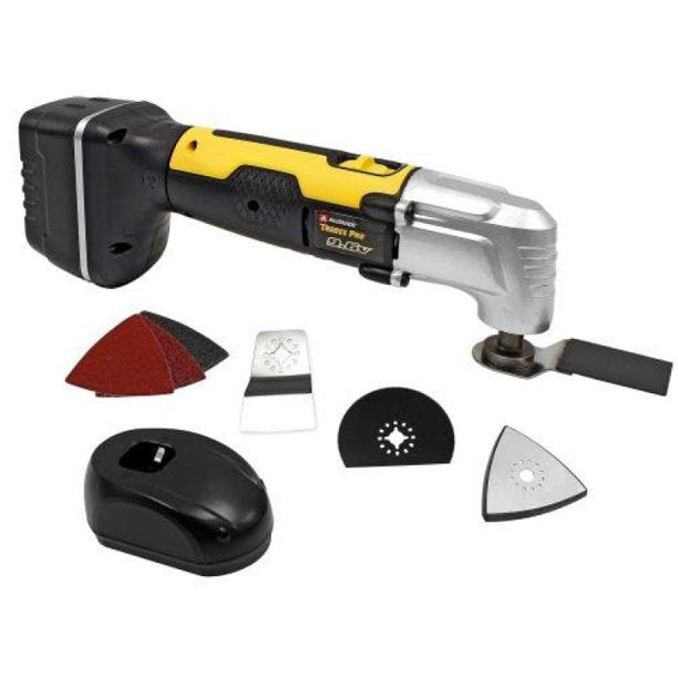 Alltrade 836861 9.6-volt Cordless Oscillating Tool Kit, 10-Piece
