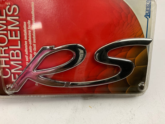 Alpena 11376 ''RS'' Chrome Emblem, Self Adhesive