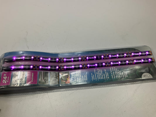 Alpena 77425B LED Flex Light Strip - 24'' Pink/Purple ''Fuchsia''