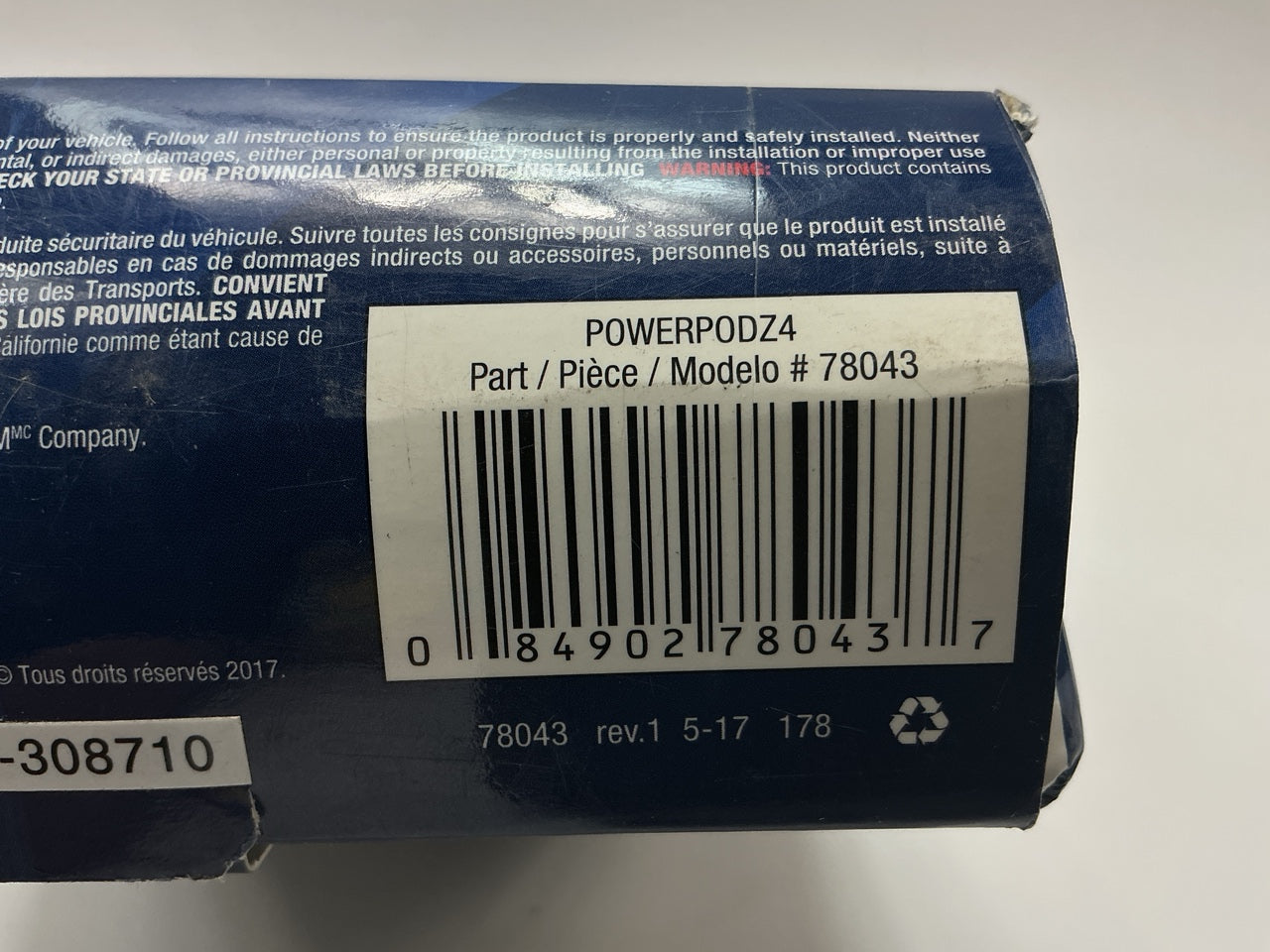 Alpena 78043 2V Cigarette Lighter Power Plug Power Port Splitter With 4 Ports