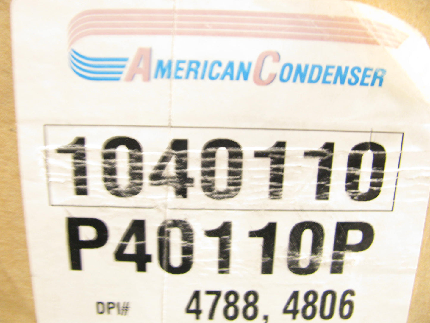 1040110 A/C Condenser For 97-00 Venture, Silhouette, Montana