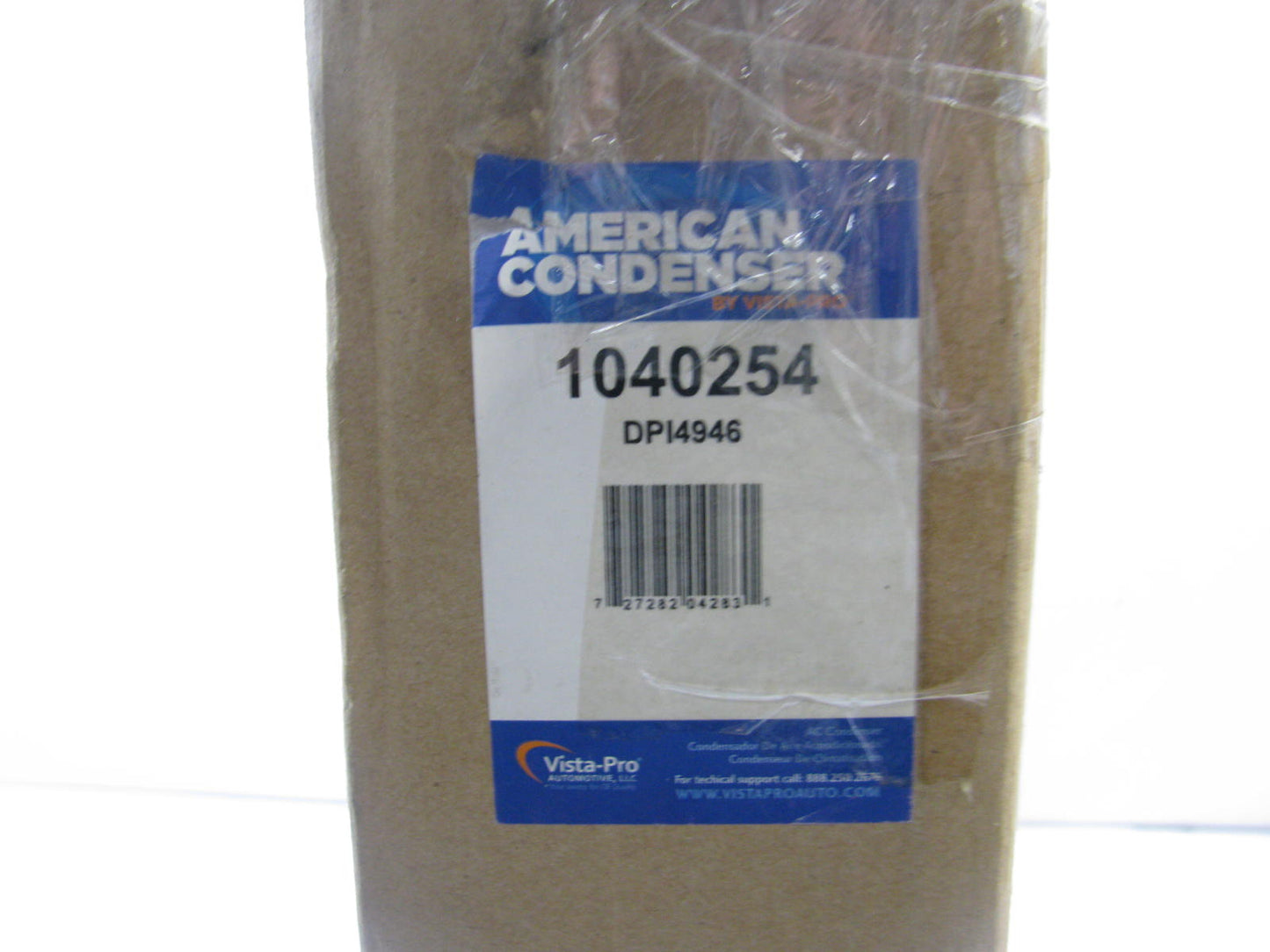A/C Condenser- American Condenser 1040254 For 08-10 PT Cruiser 2.4L-L4