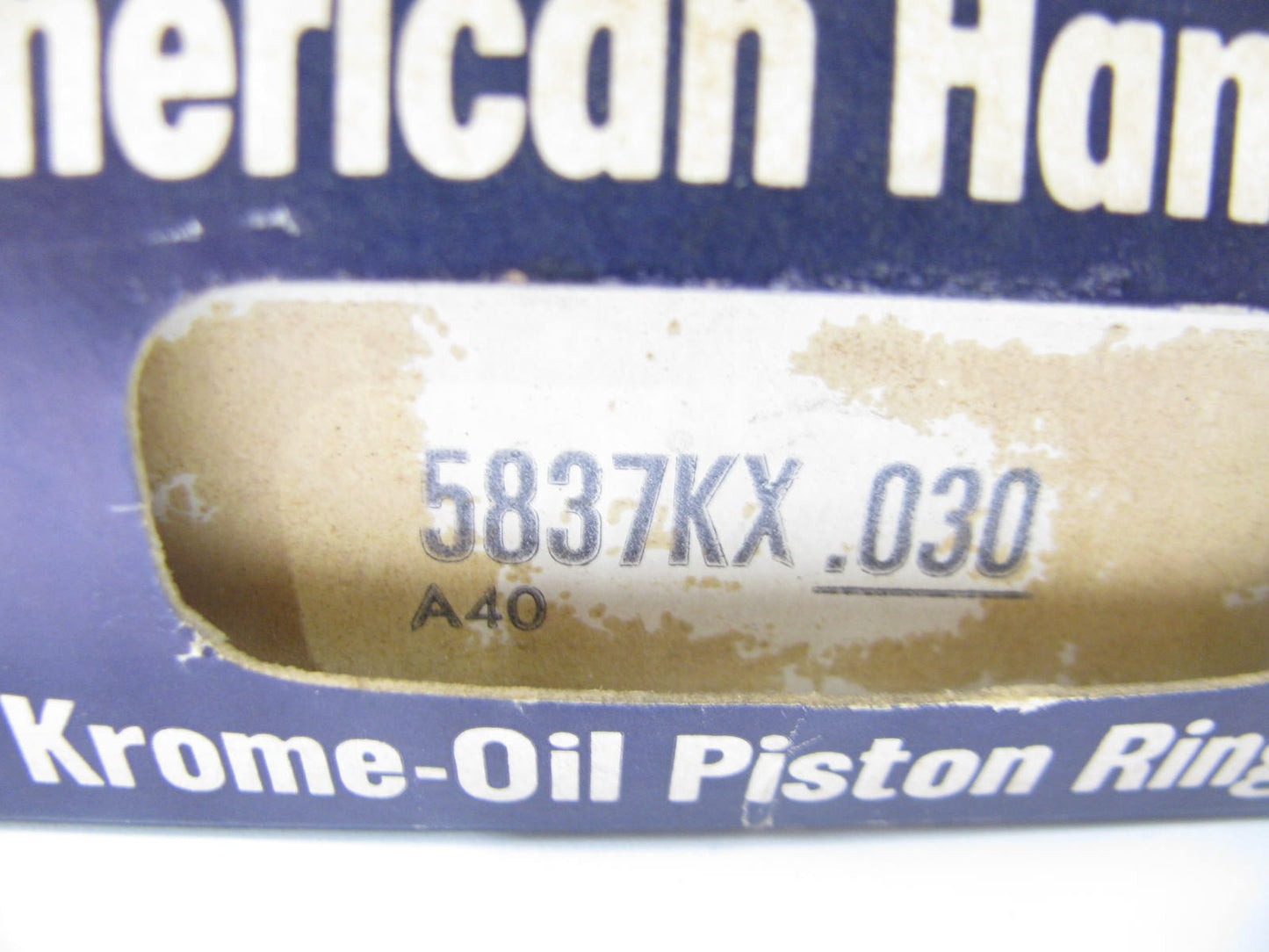 American Hammered 5837KX-030 Engine Piston Rings .030'' 1968-1969 GMC 305-V6
