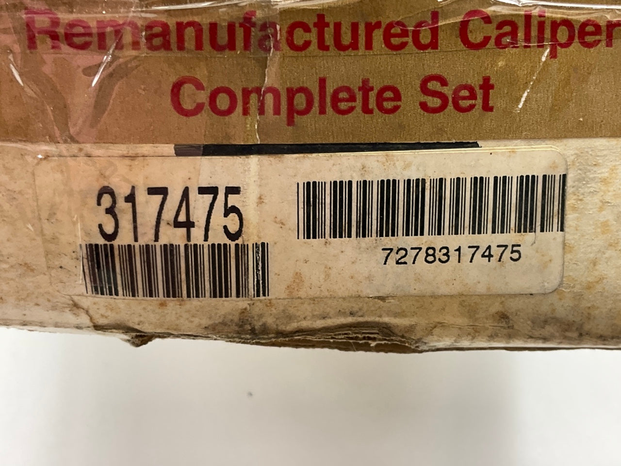 REMAN. American 317475 Front Brake Caliper Set 1989-1992 Ford Probe, Mazda MX-6