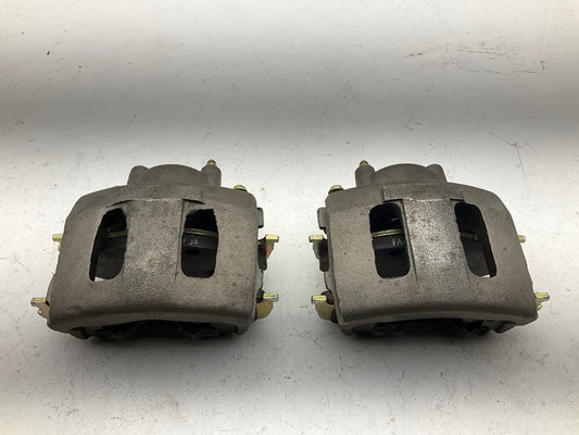REMAN. American 530001 Front Brake Caliper Set, Loaded With Pads