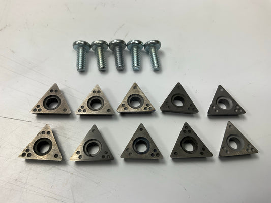 Ammco 40435 Carbide Insert, Positive Rake For ACCUTURN Lathes - 10 PACK