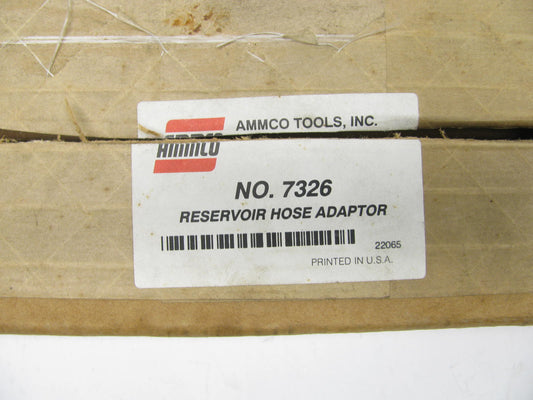 Ammco 7326 Universal Dual Brake Bleeder Adapter For #7313 #7314 Adapters