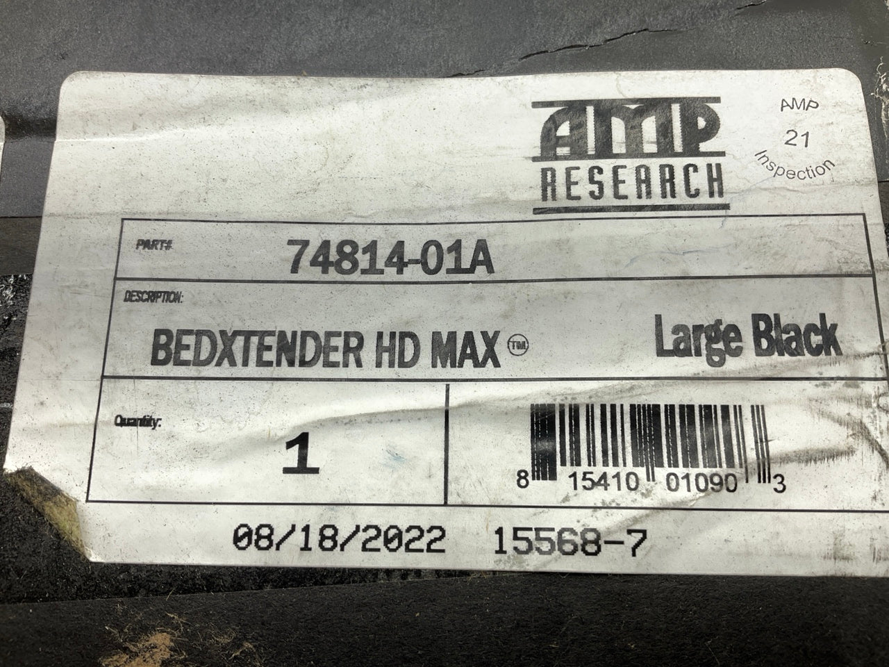 Amp Research 74814-01A BedXtender HD Truck Bed Extender