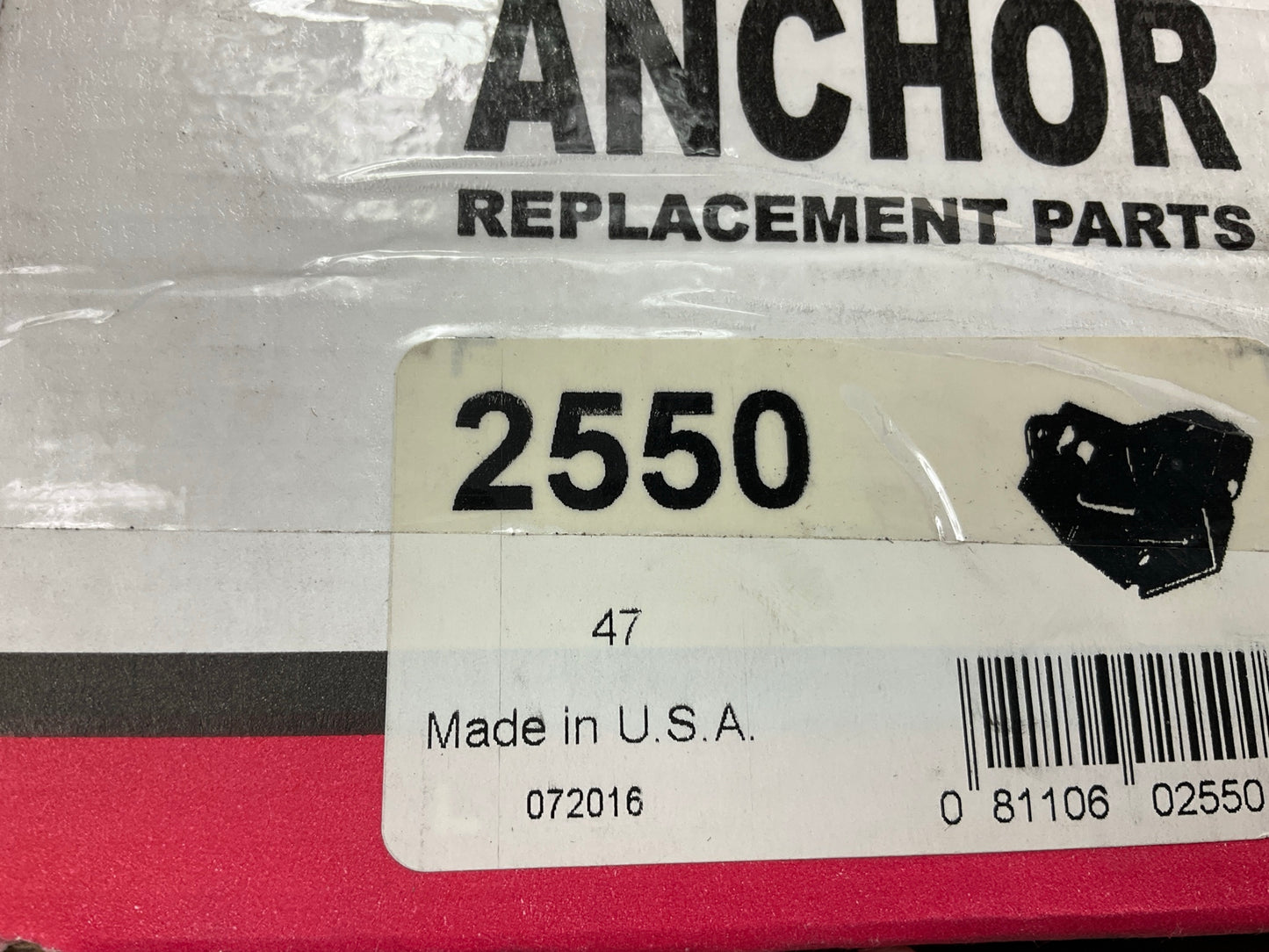 Anchor 2550 Front Right Engine Motor Mount