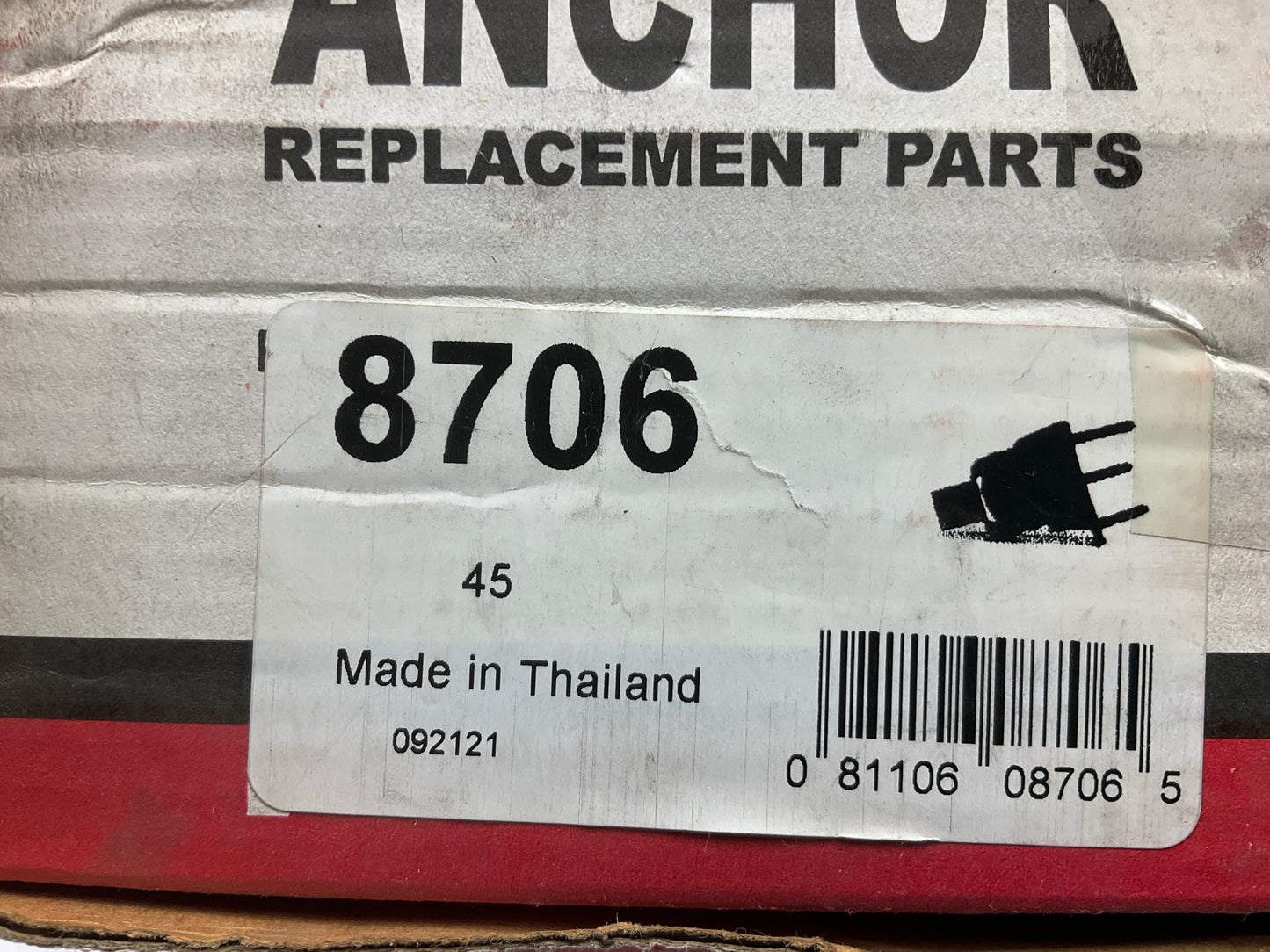 Anchor 8706 Rear Left Autotomatic Transmission Mount For 1993-98 Quest, Villager