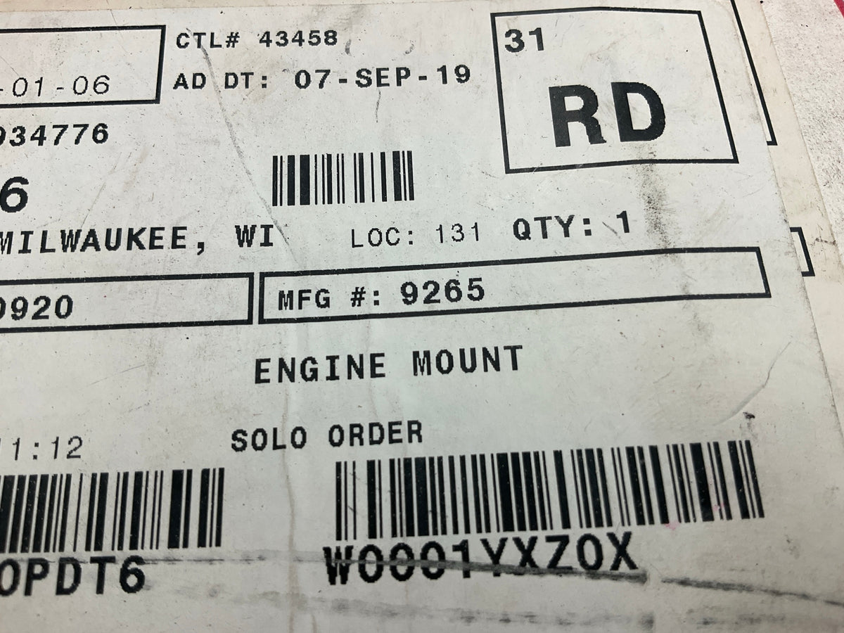 Anchor 9265 Front Left / Right Engine Motor Mount