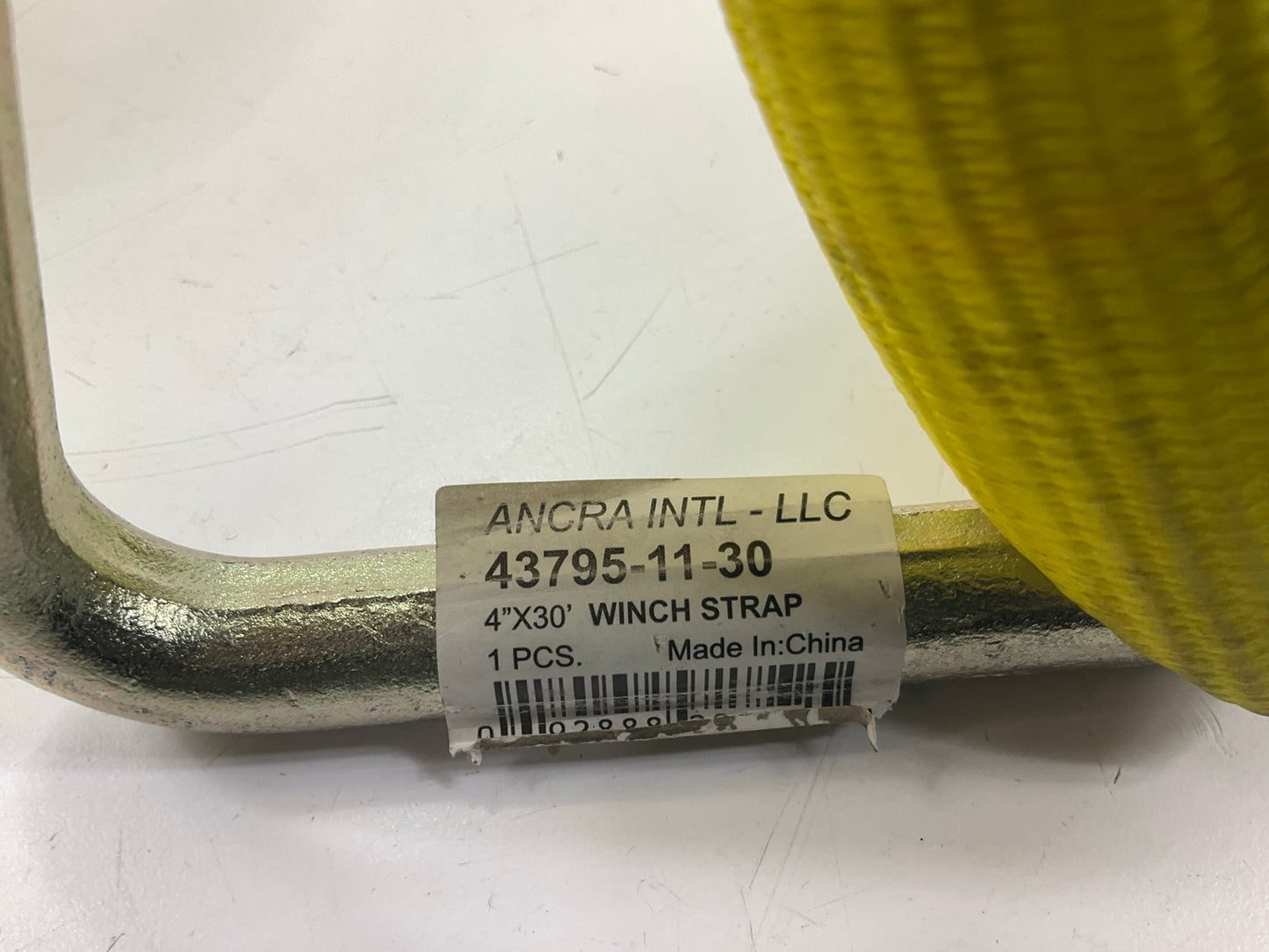 (2) Ancra 43795-11-30 Ratchet Tie Down Straps - 4'' X 30' Winch Limit: 5,400 Lbs
