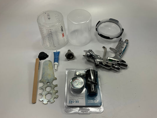 Anest Iwata 5910 Air Spray Gun Kit WS400-1401 HD Supernova 1.4mm Paint Gun & PPS