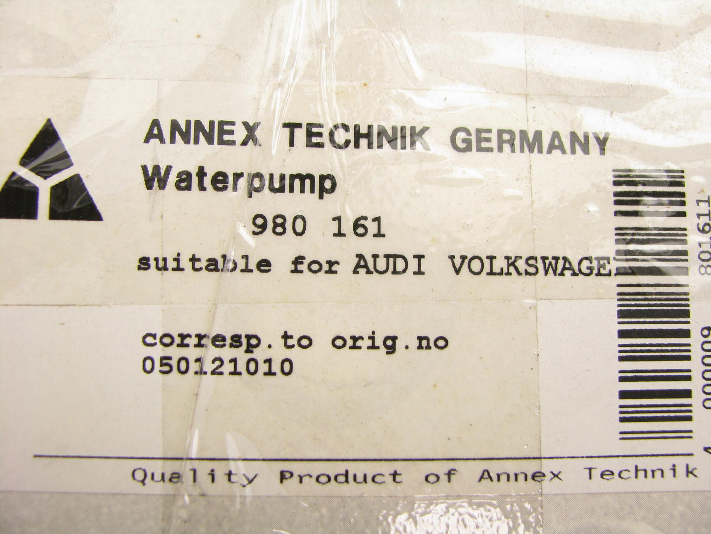 Annex-Technik Water Pump Thermostat Housing 97-00 A4, 1998-00 Passat 2.0L TURBO