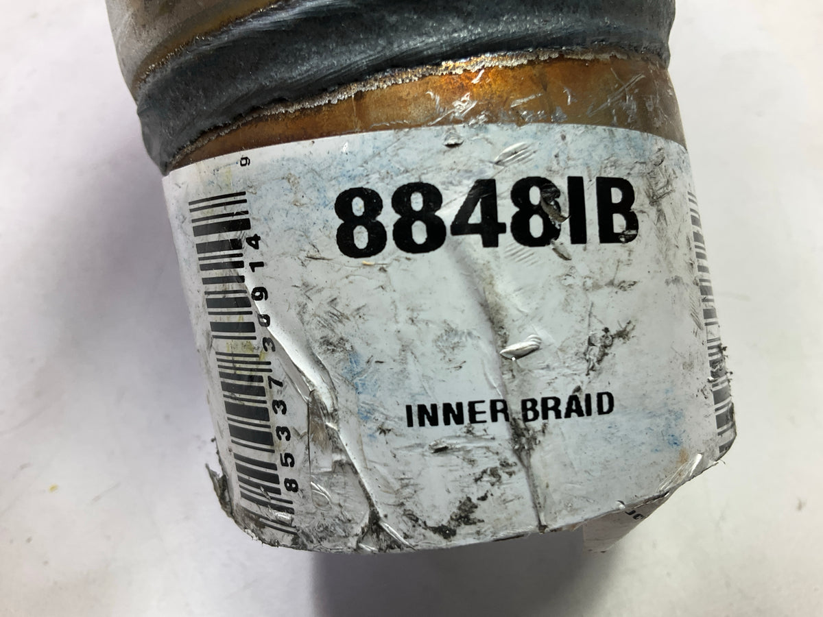 Ap Exhaust 8848IB Exhaust Flex Connector 2.5'' Inlet, 2.5'' Outlet, 10'' Overall L.