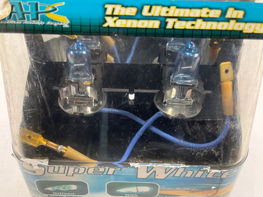 AP 50H3PW Plasma Super White Xenon Bulbs H3, Pair, 55W