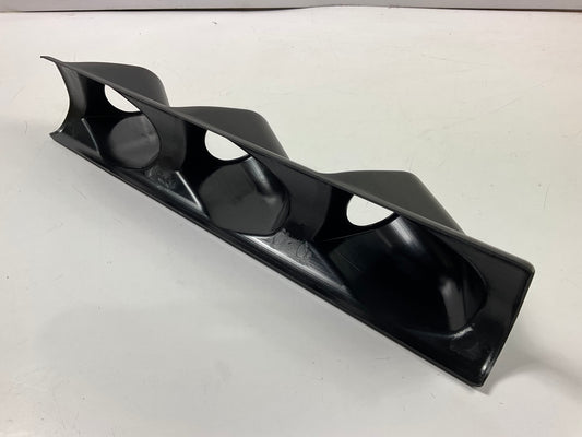 APC 107082 Universal Triple Pillar Gauge Pod Mount Panel For 2-1/16'' Gauges