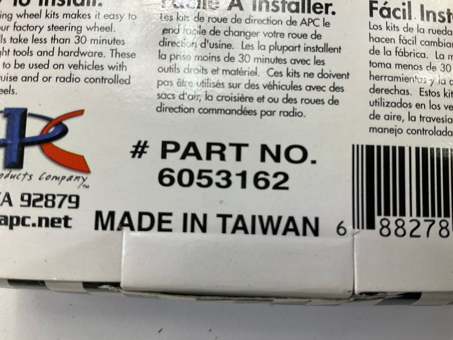Grant 3162 Steering Wheel Installation Kit
