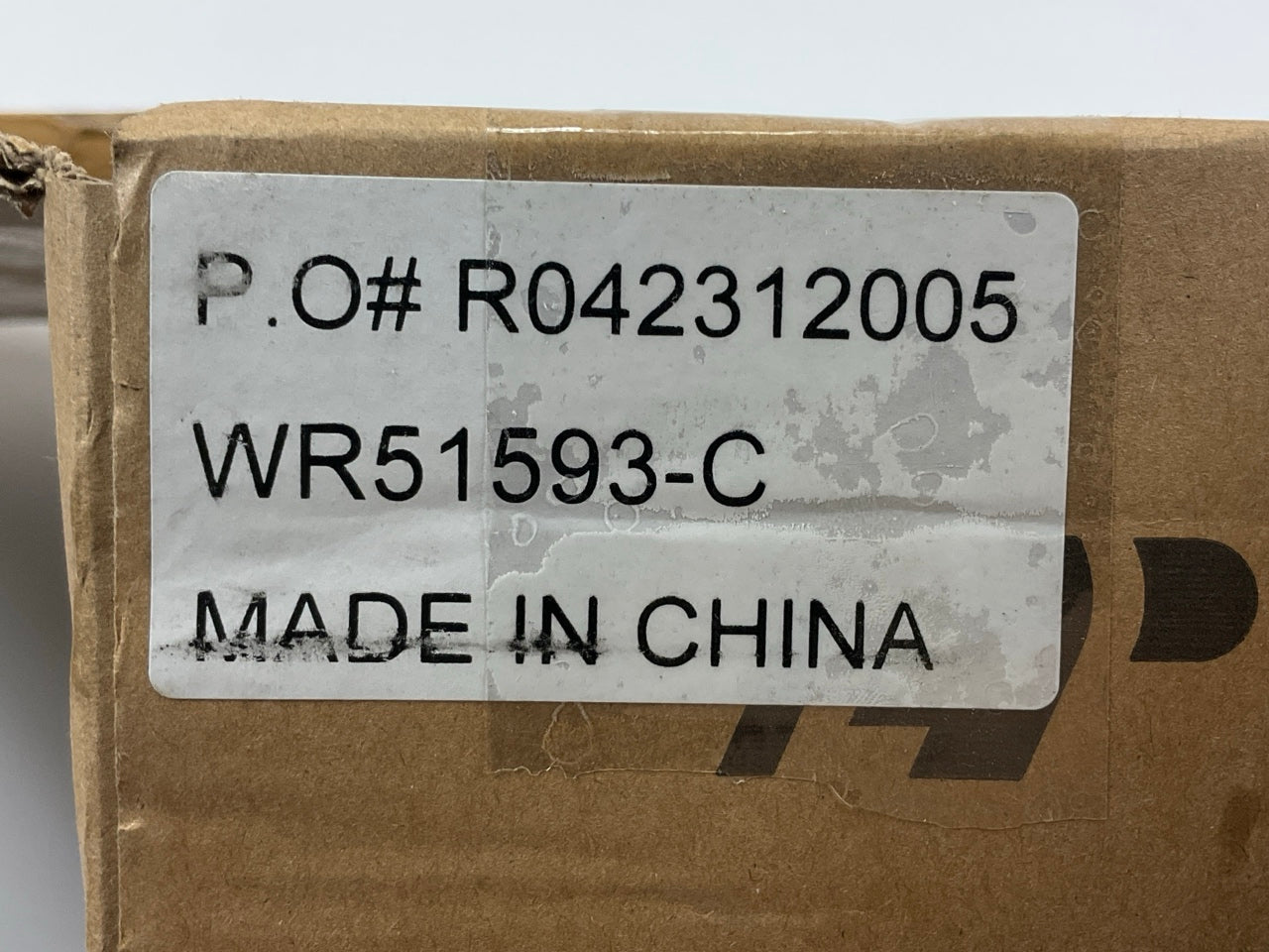 Apremium WR51593-C Front Left Drivers Side Power Window Regulator