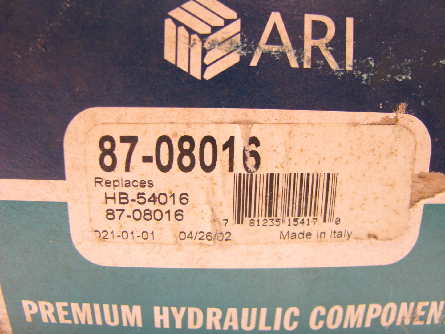 ARI 87-08016 FRONT RIGHT Brake Hose - 1986-1989 Honda Accord