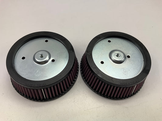 (2) Arlen Ness 18-098 Big Sucker Stage I Replacement Air Filter Harley Davidson