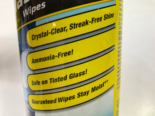 (2) Armorall 17501C Auto Car Tinted Glass Windows Cleaner (30 Wipes)