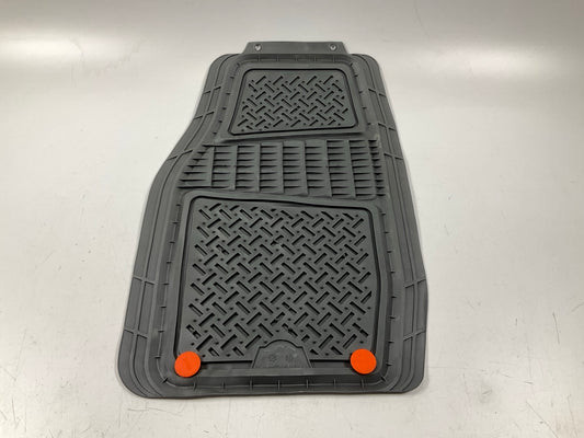 Armorall 78830 Front Rubber Floor Mats, Pair, UNIVERSAL, Cut-to-fit, 28''x19''