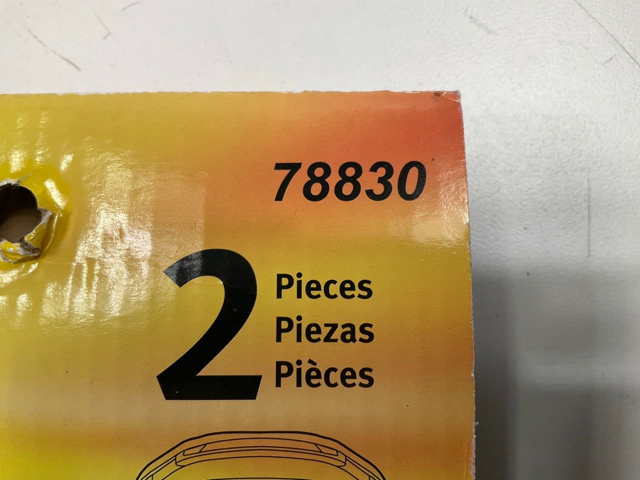 Armorall 78830 Front Rubber Floor Mats, Pair, UNIVERSAL, Cut-to-fit, 28''x19''