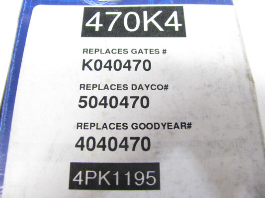 Armormark 470K4 Serpentine Belt
