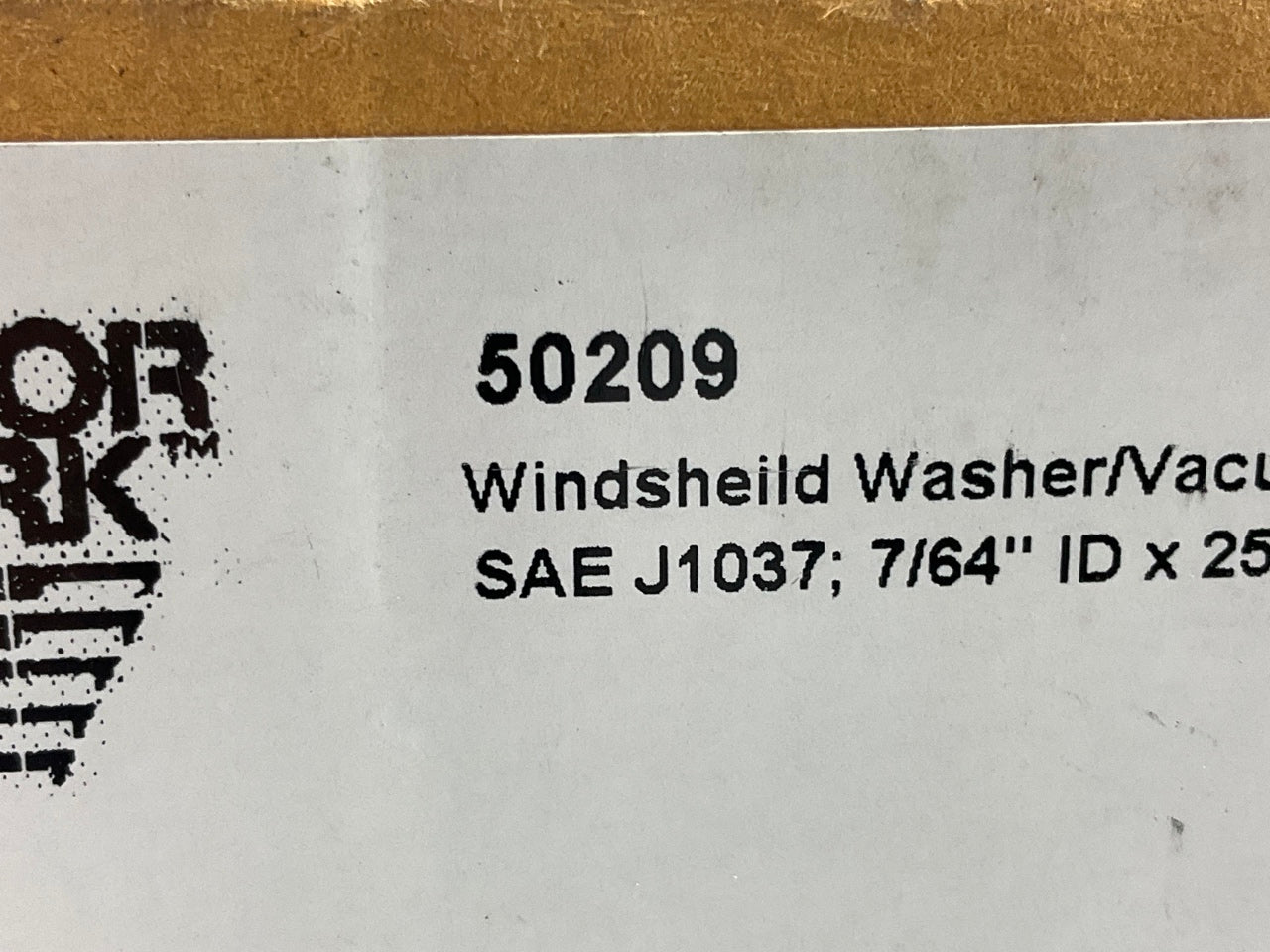 25 FEET - Armormark 50209 7/64'' Windshield Washer Hose Tube / Vacuum Tubing