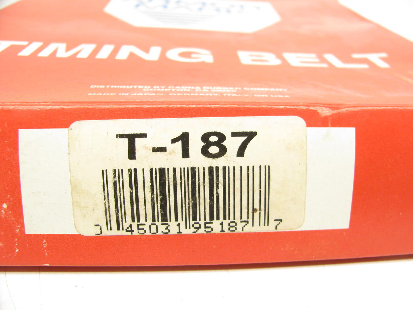 Armormark T-187 Engine Timing Belt for 1990-1997 Honda Isuzu 2.2L