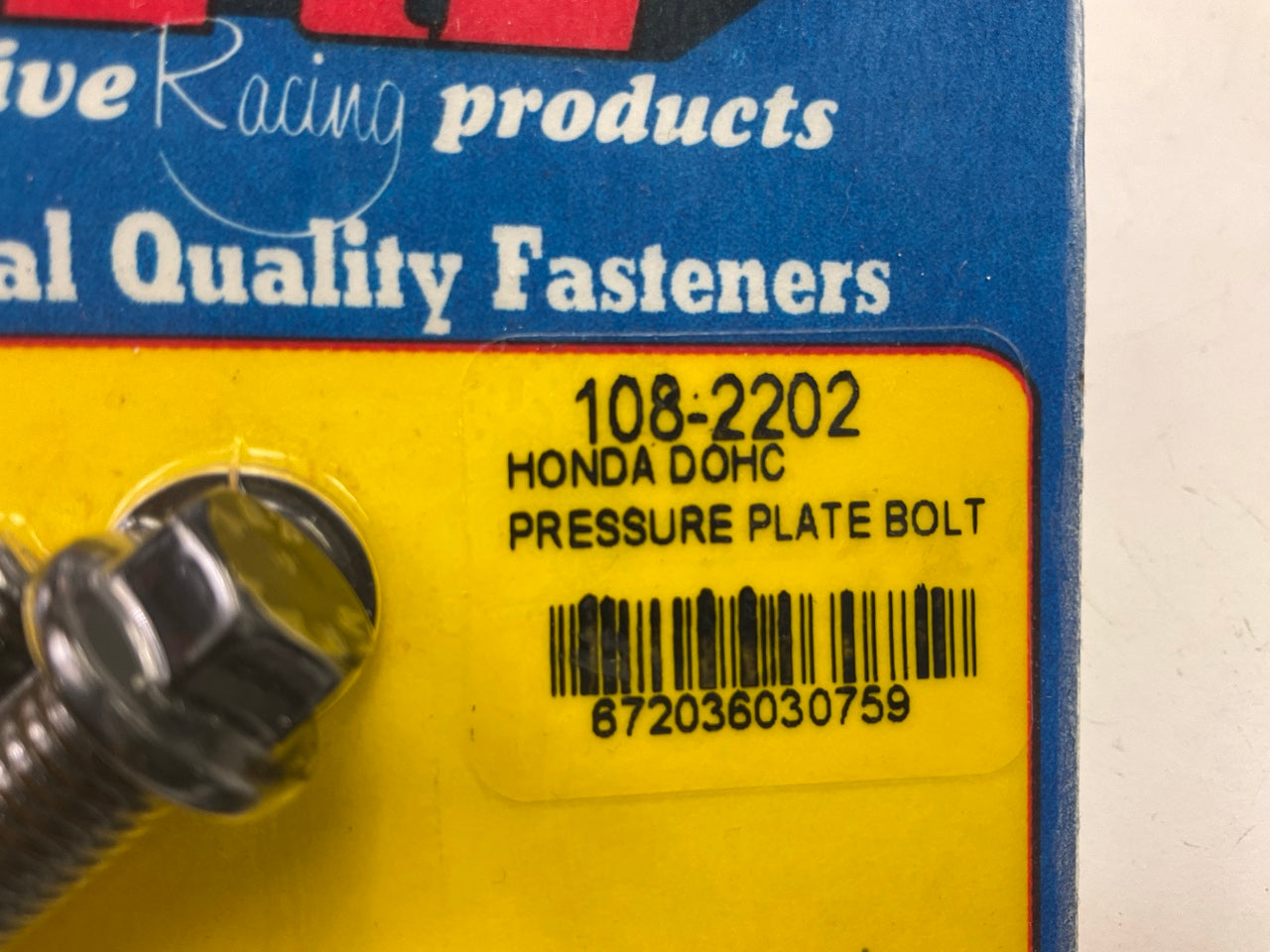 ARP 108-2202 Clutch Pressure Plate Bolt Kit 1988-01 Honda B-Series B16 B17 B18