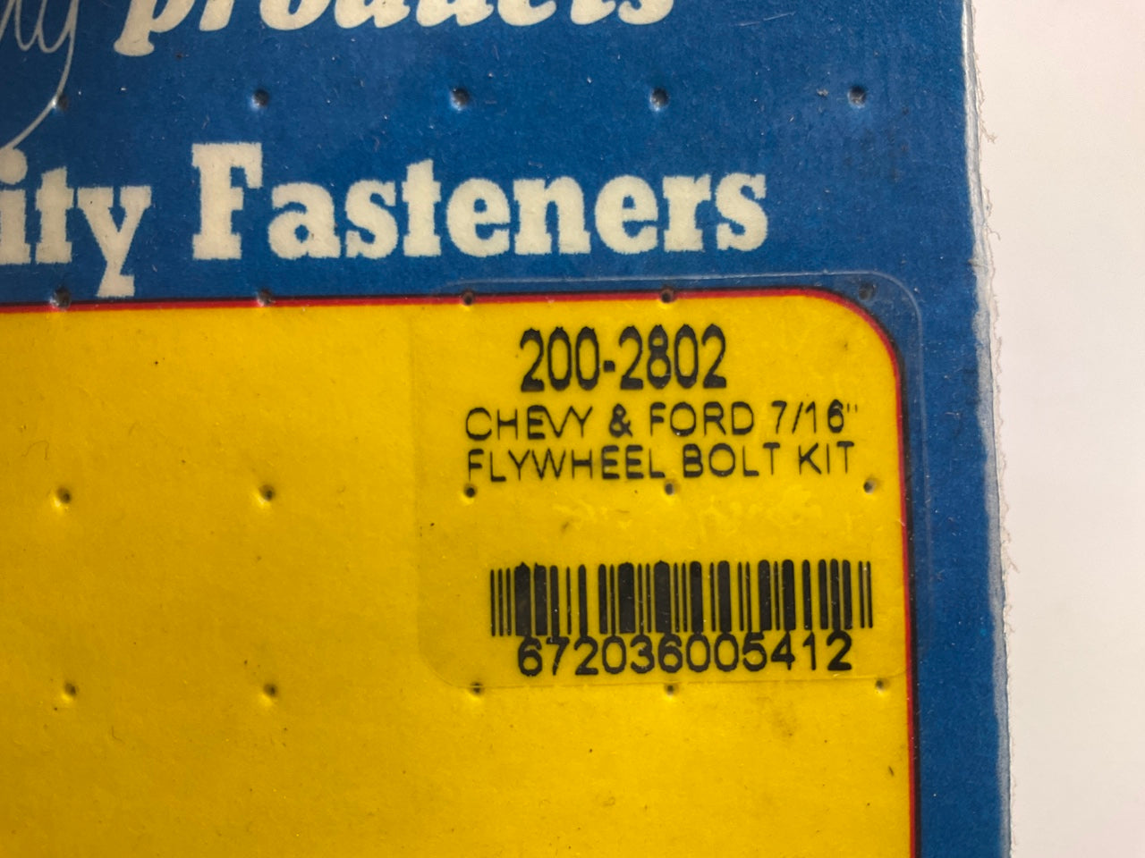 ARP 200-2802 Flywheel Bolt Kit - Ford & Chevrolet - 6 PACK