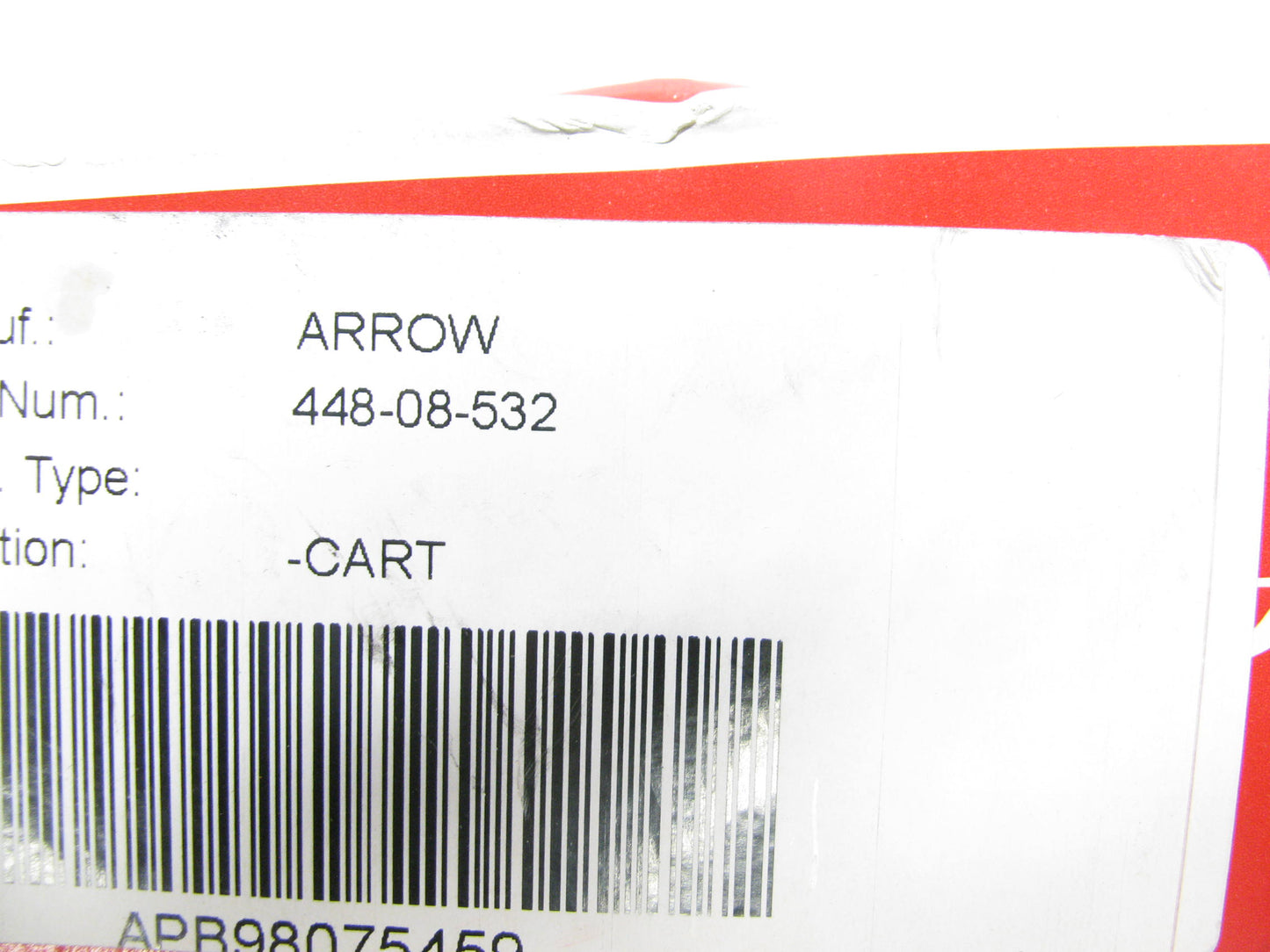 Vintage Arrow 448-08-532 License Plate Lamp Truck Trailer GRAY