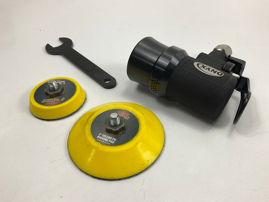 Astro Pneumatic 321 ONYX 2'' Random Orbit Air Sander - Hook & Loop - 3mm Orbit