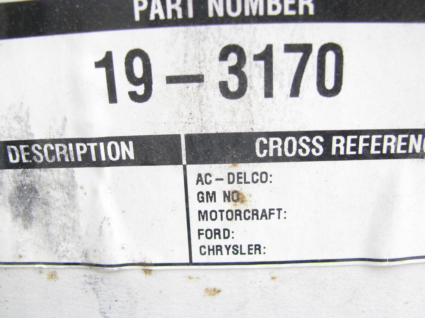 A/C Refrigerant Liquid Hose-Compressor Hose Assembly 19-3170
