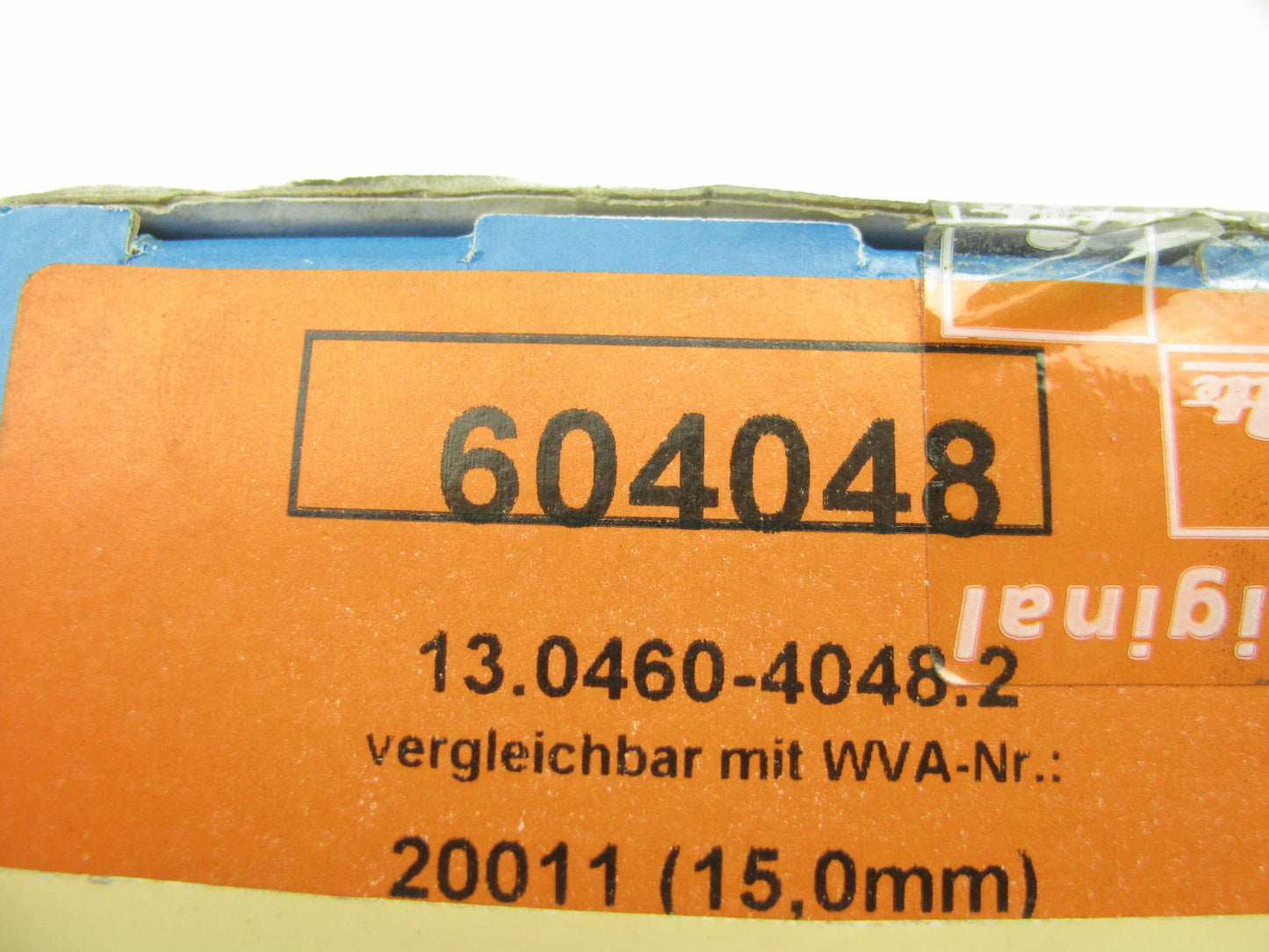 Disc Brake Pad Set Front Original ATE 604048 For 1980-1989 Porsche 911