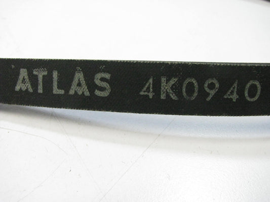 Atlas 4K0940 Micro-V Serpentine Drive Belt - 0.56'' X 94.50'' - 4 Ribs