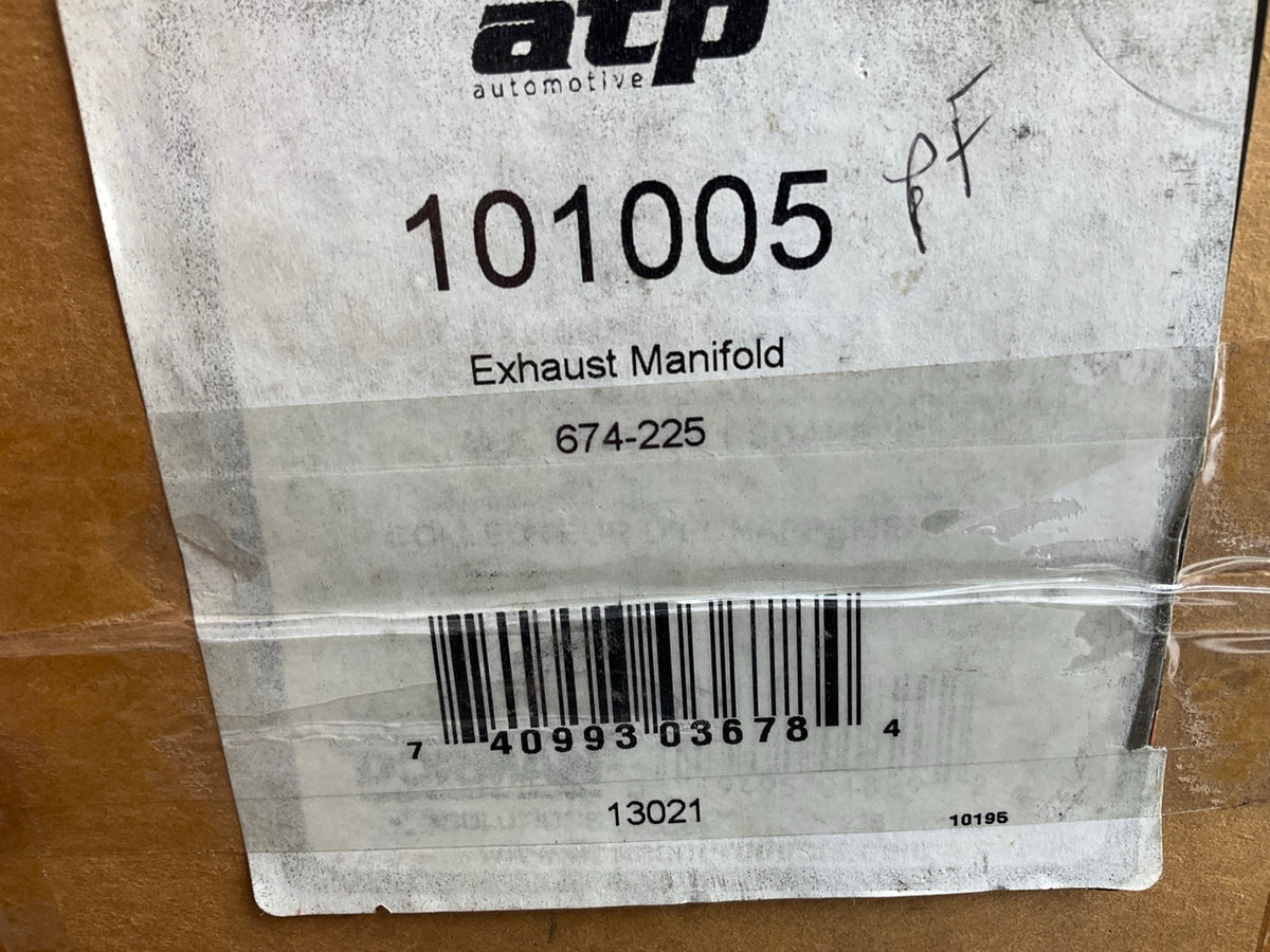 Heat Shield Cover Has A Dent On Outlet, SEE PHOTOS - ATP 101005 Exhaust Manifold