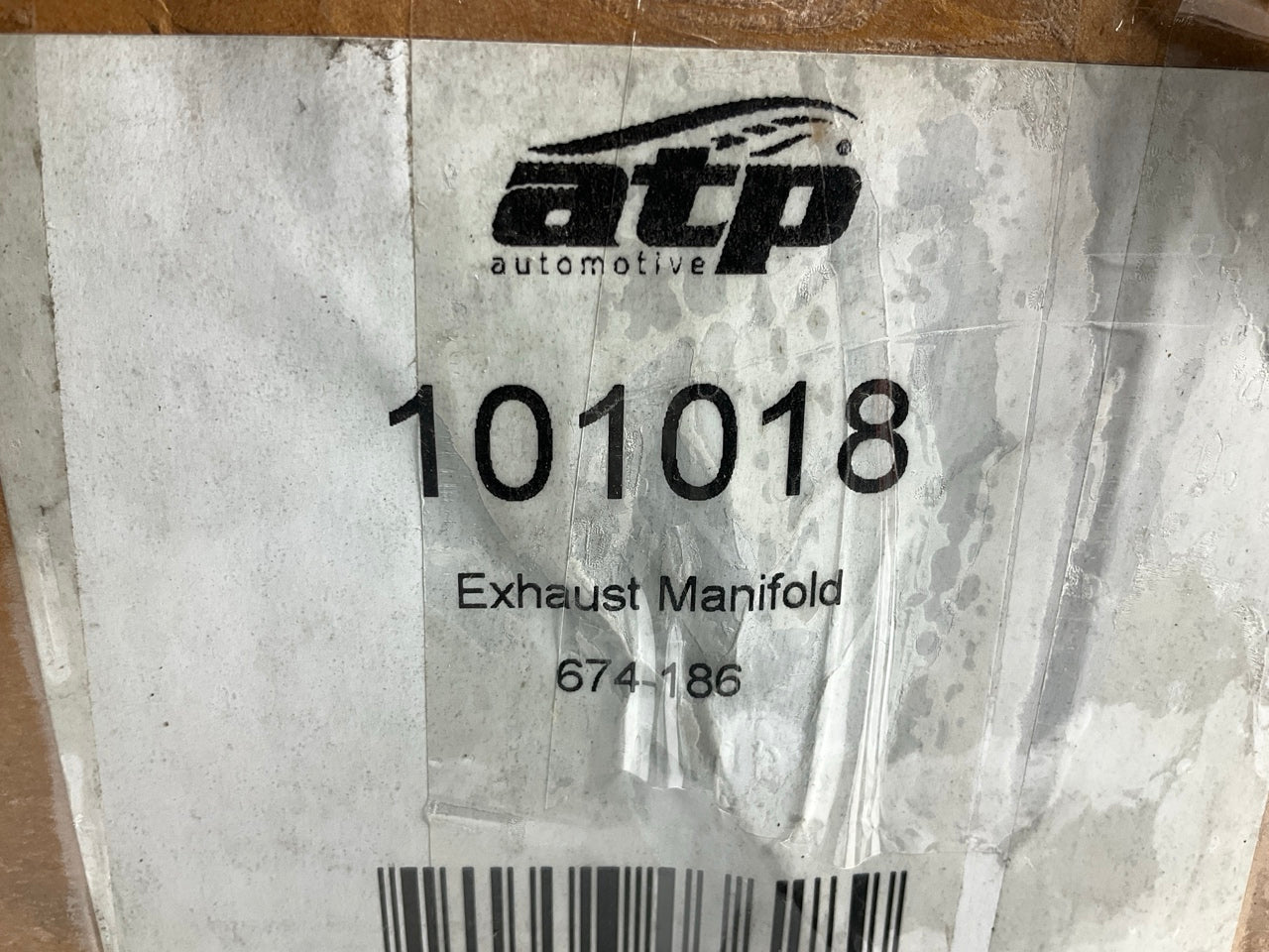 MANIFOLD ONLY, AS SHOWN - ATP 101018 Rear Exhaust Manifold - 87-96 Ford 4.9L 300