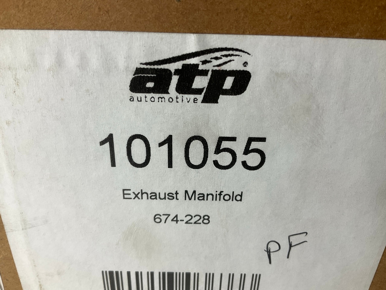 MANIFOLD ONLY, AS SHOWN - ATP 101055 Left Exhaust Manifold 1993-96 Ford 460 7.5L