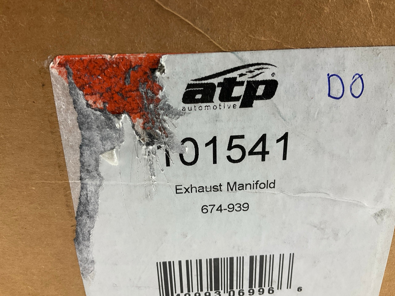 MANIFOLD ONLY AS SHOWN - ATP 101541 Exhaust Manifold - 2003-2008 Corolla, Matrix