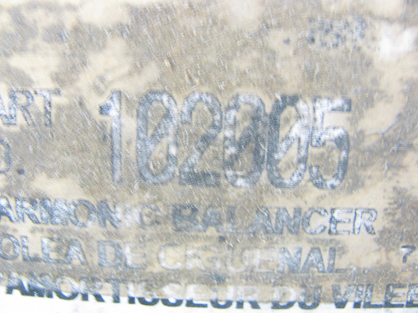 ATP 102005 Engine Harmonic Balancer-OE Replacement Balancer For 87-06 Jeep 4.0L