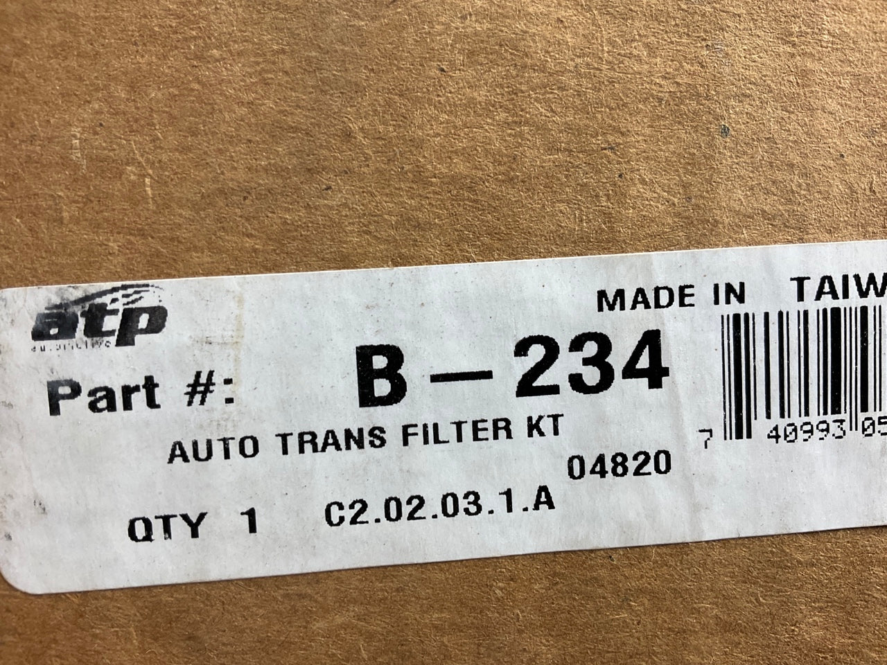 ATP B234 Automatic Transmission Filter Kit