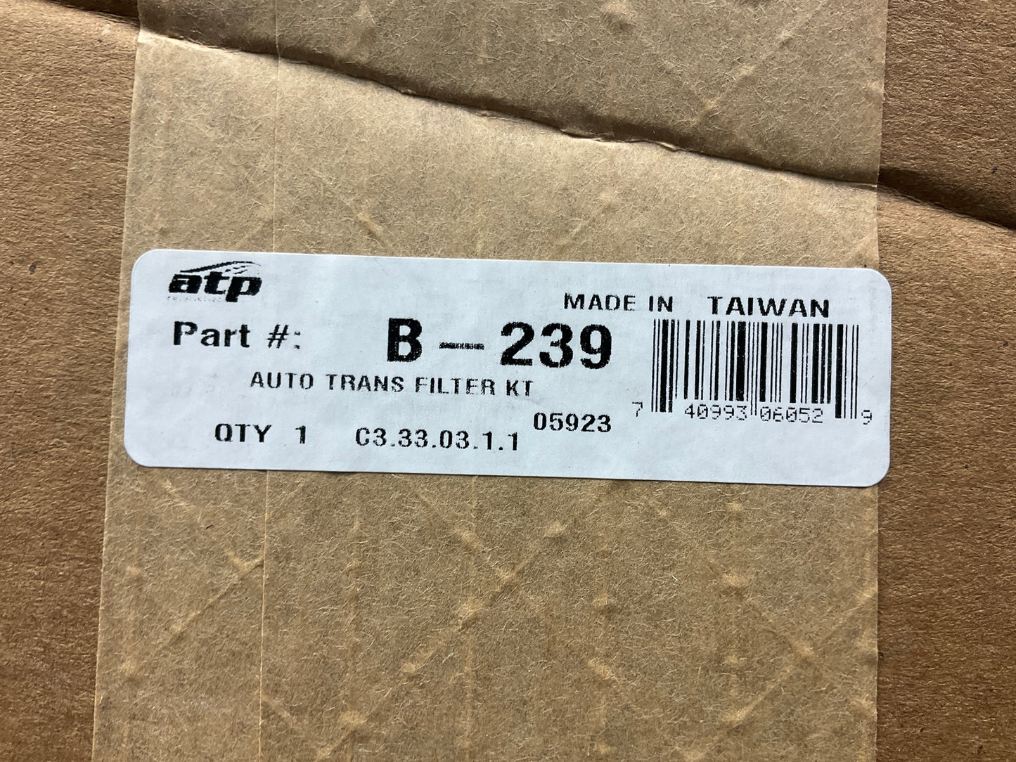 ATP Automotive B-239 Automatic Transmission Filter Kit