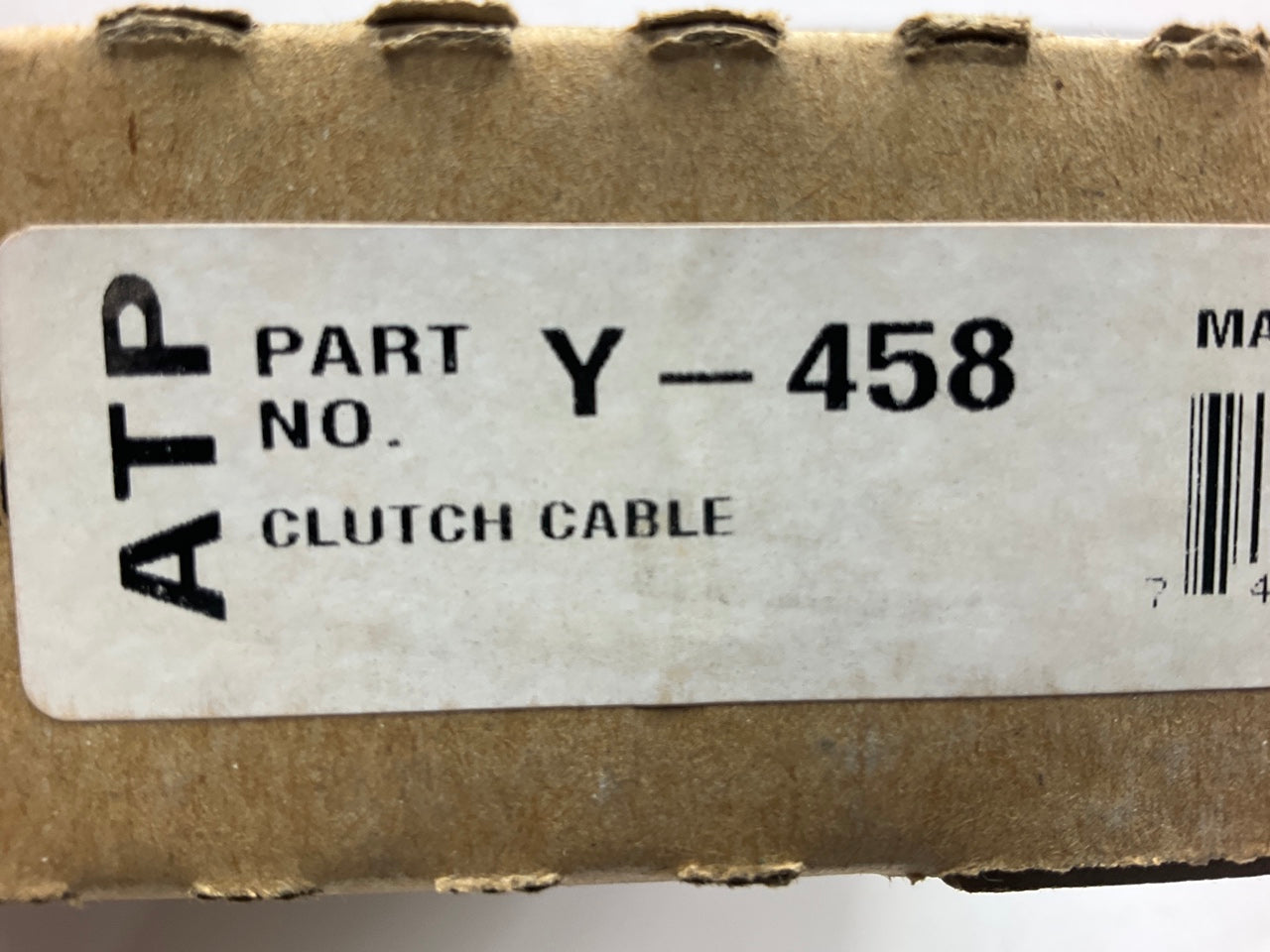 ATP Y-458 Manual Transmission Clutch Cable For 1985 Honda Accord, 72'' LONG