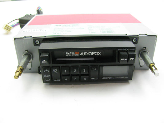 Audiovox AV-954 Electronically Tuned AM FM MPX Combo Cassette Radio - VINTAGE