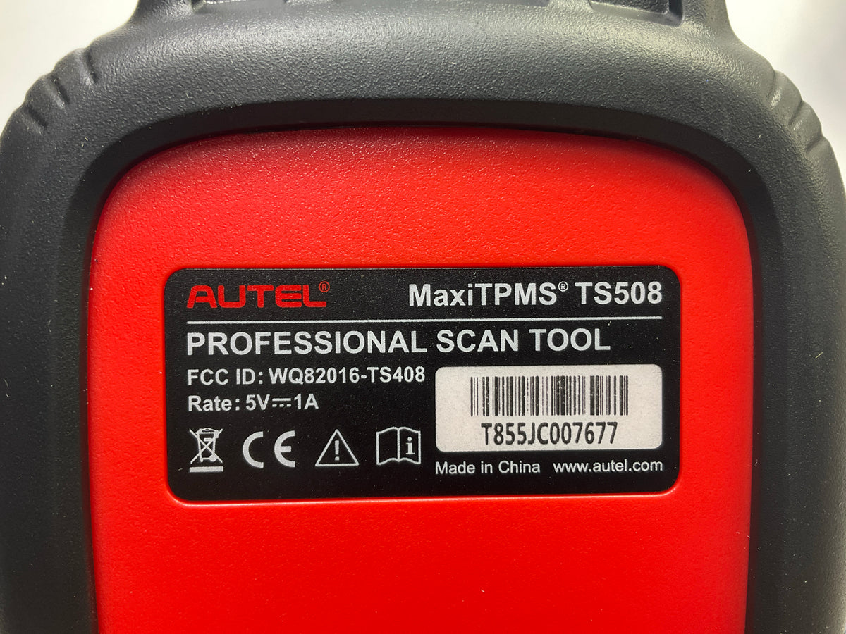Missing 1 TPMS Sensor - Autel TS508KMV-1 MaxiTPMS Kit With TS508 Service Tool